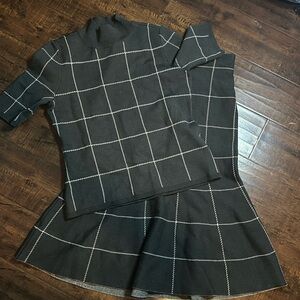 Vintage Ann Taylor Sweater and Skirt Set Size M